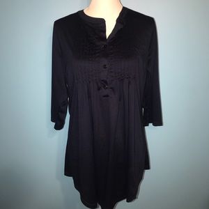 Reborn Long Navy Blue Tunic